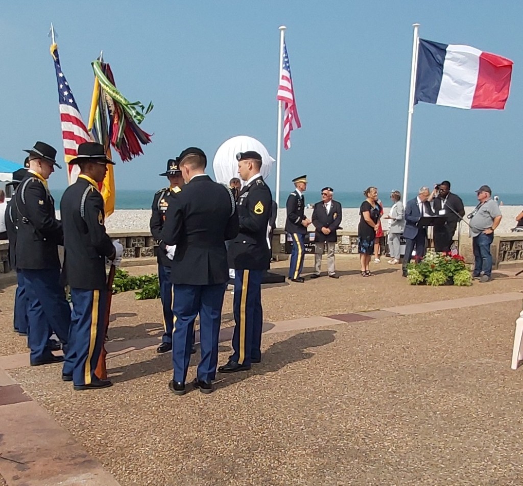 inauguration nouvelle stèle pour les US Rangers (2)